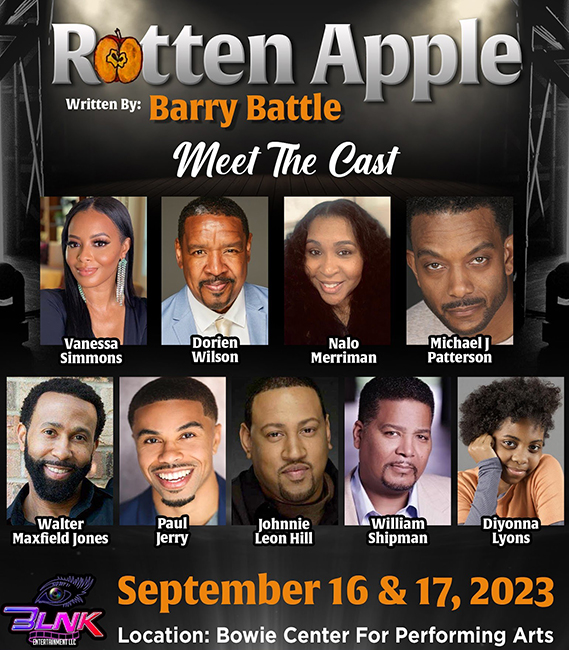 BLNK Entertainment Presents: Rotten Apple – Bowie Center for the Performing  Arts